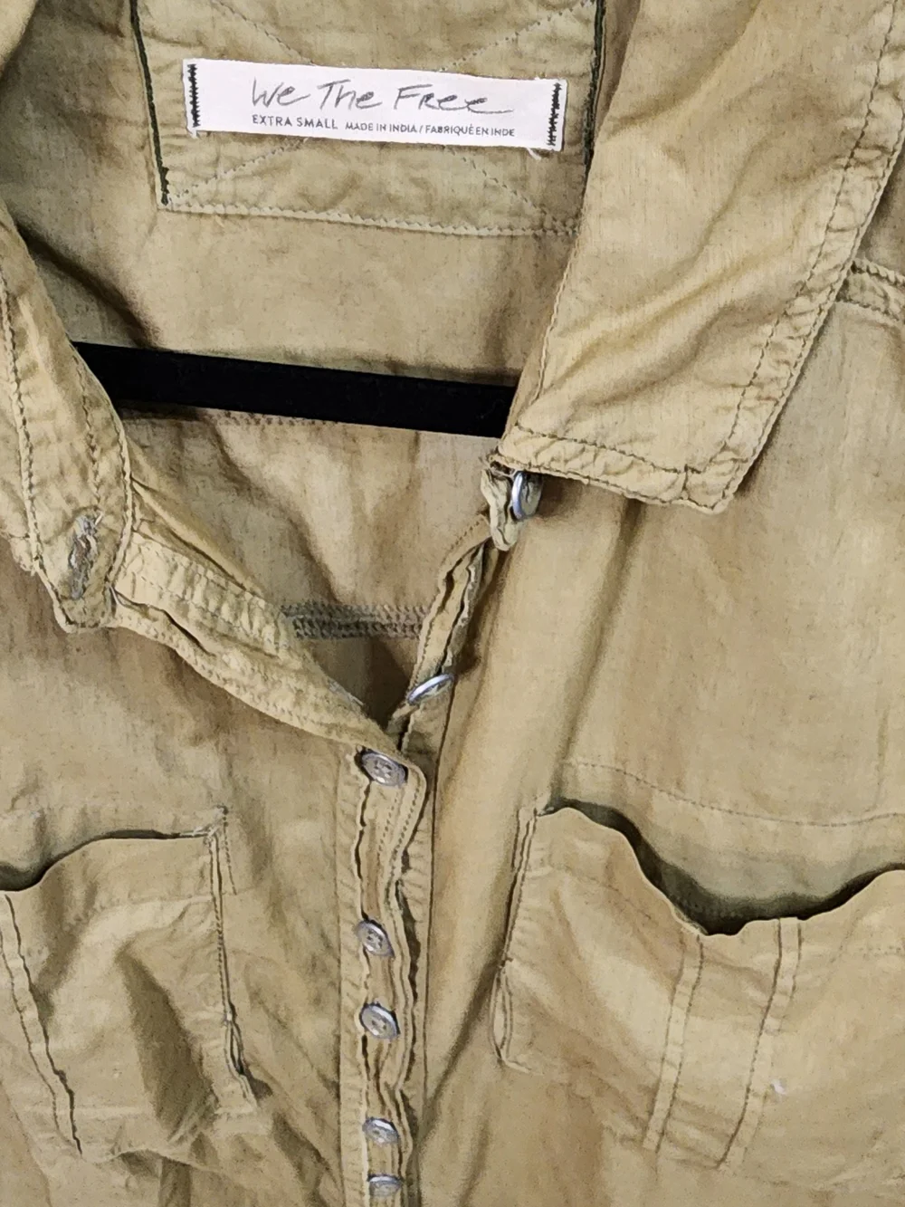Free People lightweight button